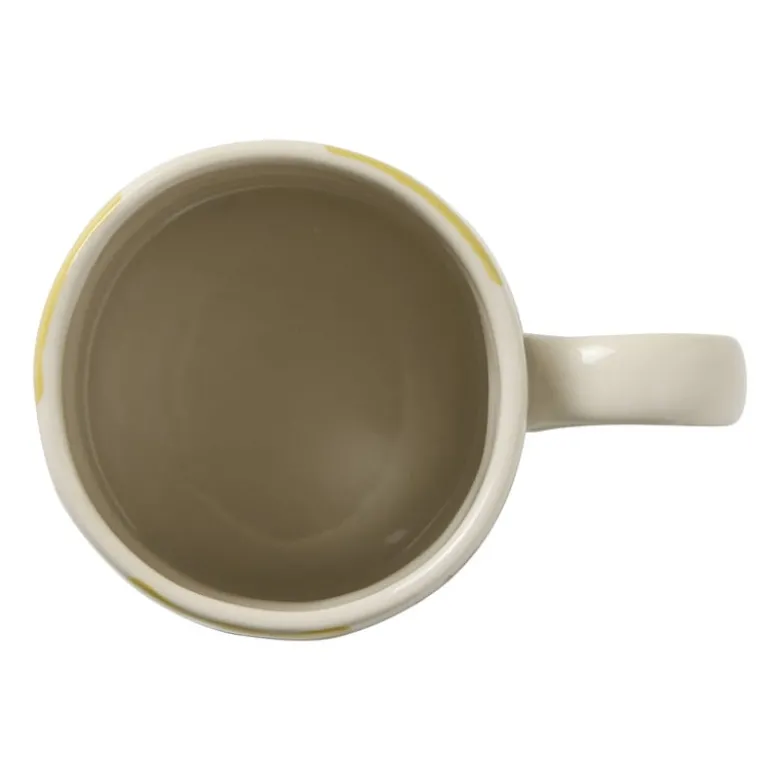 Mok luna - beige/geel - 300 ml