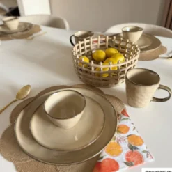 Mok Toscane - beige - 375 ml