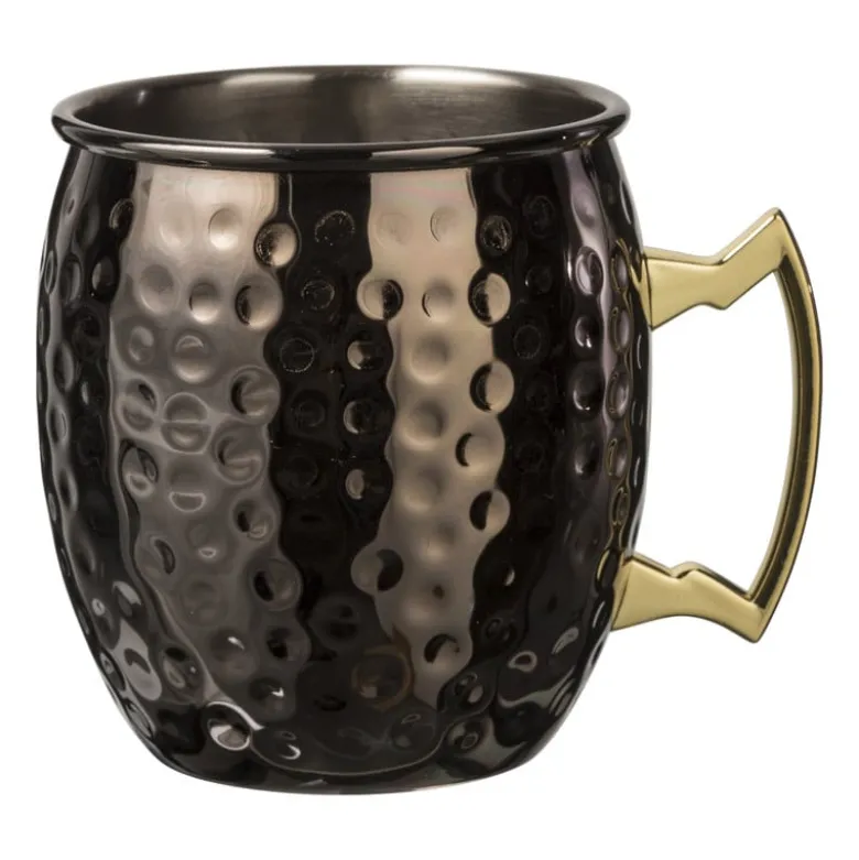 Moscow cocktail beker - zwart - 500 ml