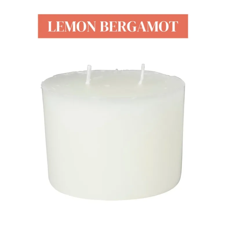 Navulling geurkaars - lemon bergamot - 350 gram