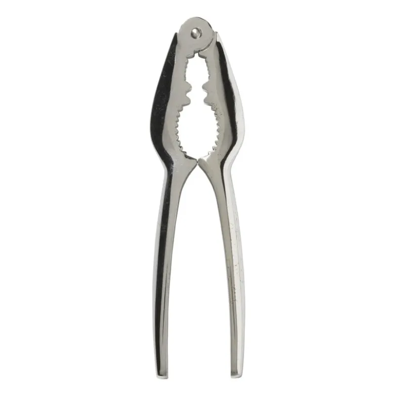 Notenkraker London - zilverkleurig - 16.5 cm
