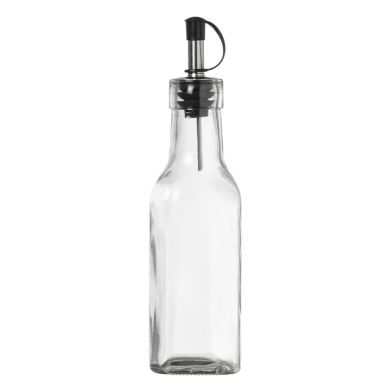 Olie/azijnfles - glas - 180 ml