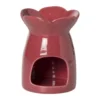 Oliebrander bloem - rood - ø8.3x11.3 cm