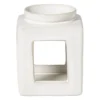 Oliebrander reactive glaze - beige - 11x9x9 cm