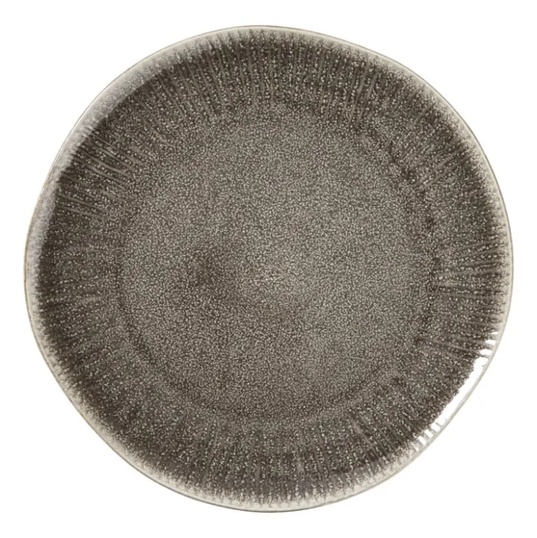 Ontbijtbord fuji - bruin - ø21x2.1 cm