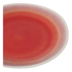 Ontbijtbord Roots - rood/paars - ø22x2.5 cm