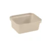 Opbergbakje klein - beige - 6x14.5x11.5 cm