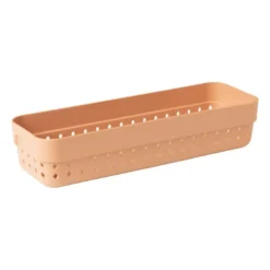 Opbergbakje M - oranje - 23,8x7,8x5 cm