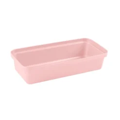 Opbergbakje voor pennen groot - sage roze - 6x27x12.9 cm