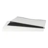 Opbergbox Teddy opvouwbaar - wit - 38x76x38 cm