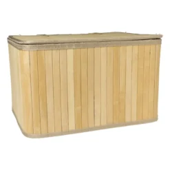 Opbergmand Oscar met deksel - set van 3