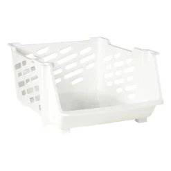 Opbergmand - wit - 22x44x33.5 cm