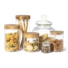 Opbergpot met bamboe deksel - 900 ml