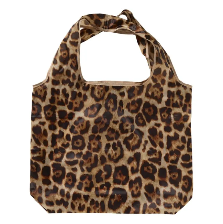 Opvouwbaar tasje panter - 67x44 cm