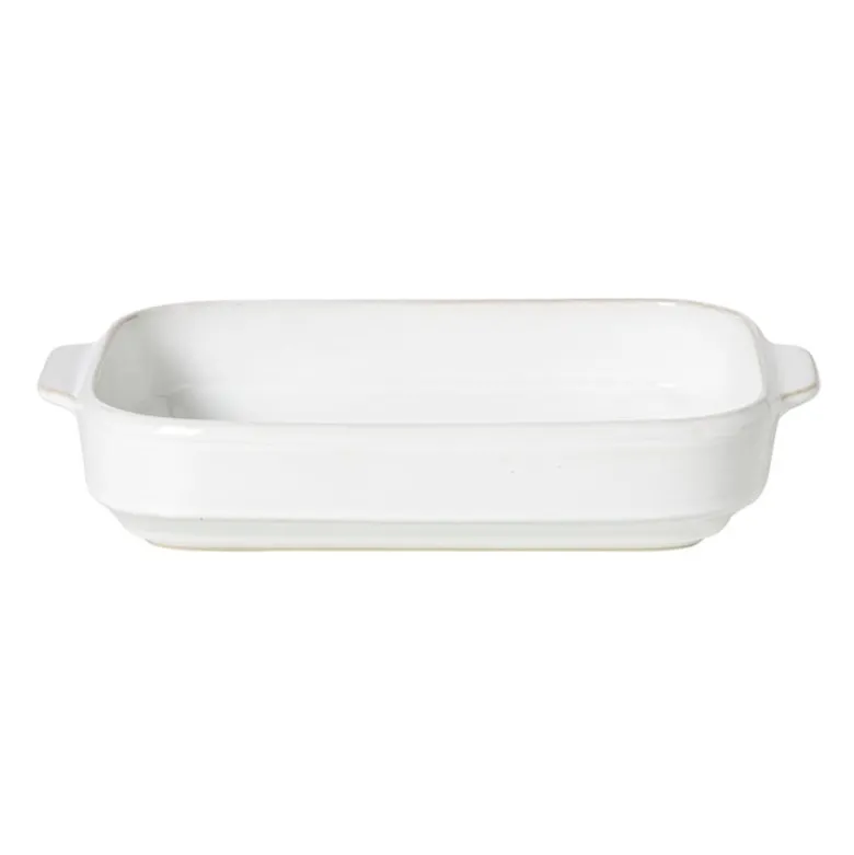 Ovenschaal Toscane L - wit - 6.5x33x21 cm