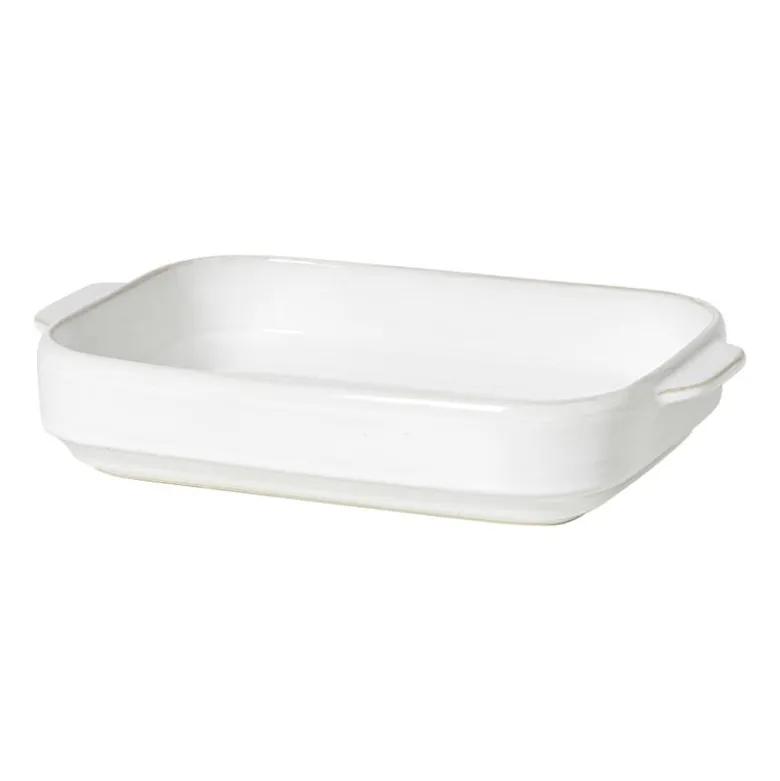 Ovenschaal Toscane L - wit - 6.5x33x21 cm