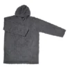 Oversized hoodie jacquard - grijs - one size