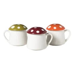 Paddenstoel mok - groen - 350 ml
