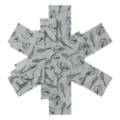 Pannenbeschermer - grijs - set van 3