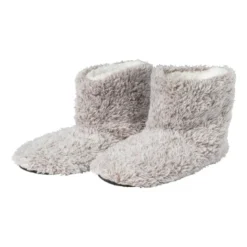Pantoffels gemeleerd - lichtgrijs - maat 41-42