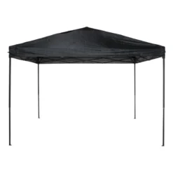 Partytent easy-up - zwart - 3 x 3 meter