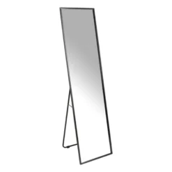 Passpiegel basix - zwart - 40x150 cm