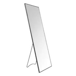 Passpiegel XL - zwart - 50x150 cm