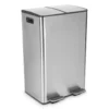 Pedaalemmer duo bin - 60 liter