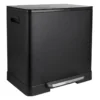 Pedaalemmer - zwart - 2x20 l
