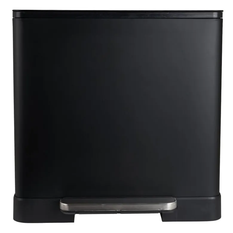 Pedaalemmer - zwart - 2x20 l
