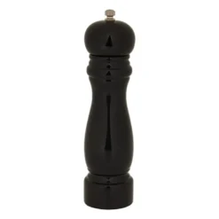 Pepermolen klassiek - zwart - 22 cm