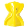 Pepervaatje pasta farfelle - geel - 8x6.5x4.5 cm