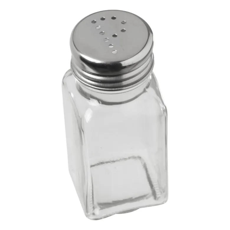 Peper vaatje - transparant - ø4x9 cm