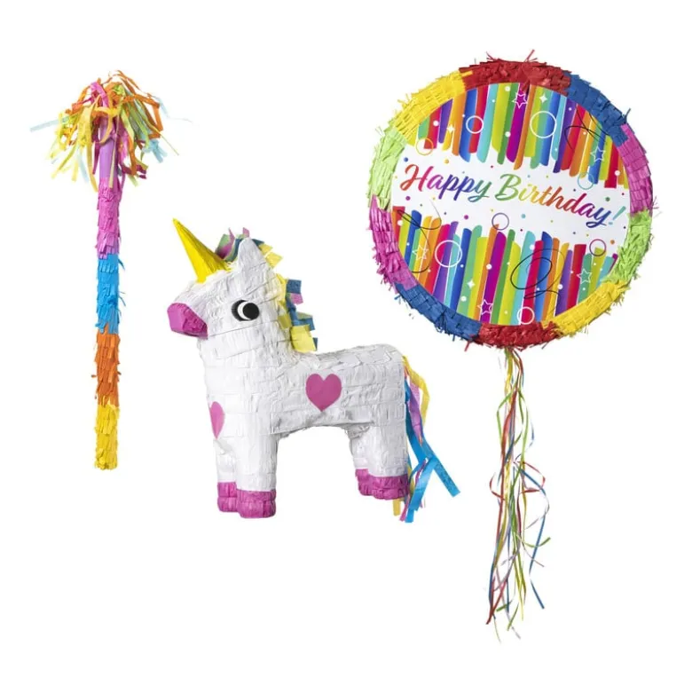 Piñata stick - multikleur - 50x2.5x2.5 cm