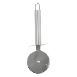 Pizzasnijder London - zilverkleurig - 20 cm