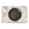 Placemat bladeren - beige/zwart - 43.5x28.5 cm - diverse varianten