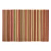 Placemat streepjes - multikleur - 30x45 cm