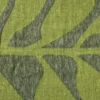 Plaid blad - groen - 130x170 cm