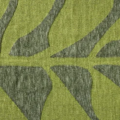Plaid blad - groen - 130x170 cm