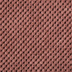 Plaid blokjes - roze - 130x160 cm