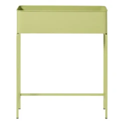 Plantenbak voor balkon breed - groen - 60x71x20 cm