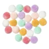 Pompoms mix - 24 stuks - 18x12x3 cm
