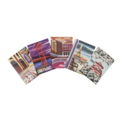 Poster San Francisco - multikleur - 13x18 cm