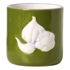 Potje knoflook - ø8x8.3 cm - diverse varianten