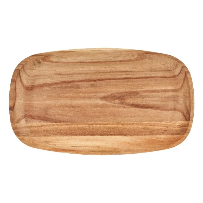 Presenteerblad Acacia - 30x17,5 cm