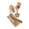 Presenteerplank Acacia rechthoekig - 45x20x1,9 cm