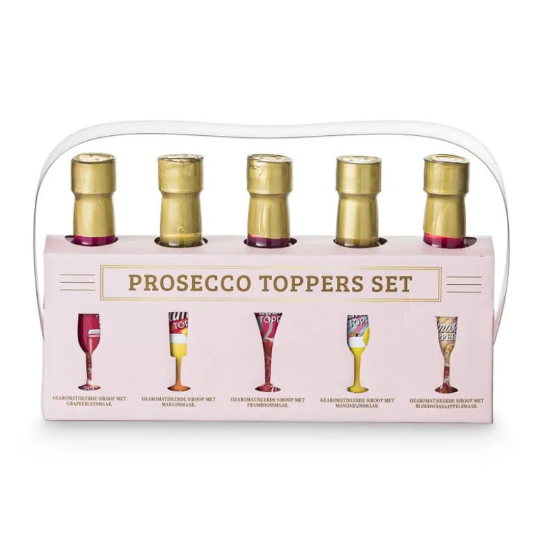 Prosecco toppers - 5 smaken