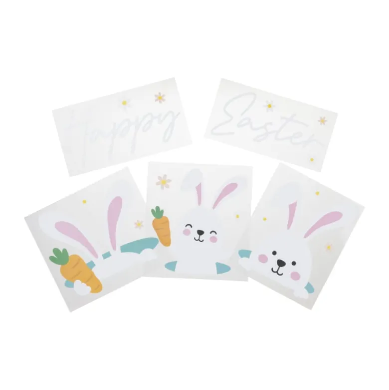 Raamstickers pasen - set van 5
