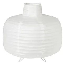 Rijstpapier lamp bol - wit - ø33x32.5 cm
