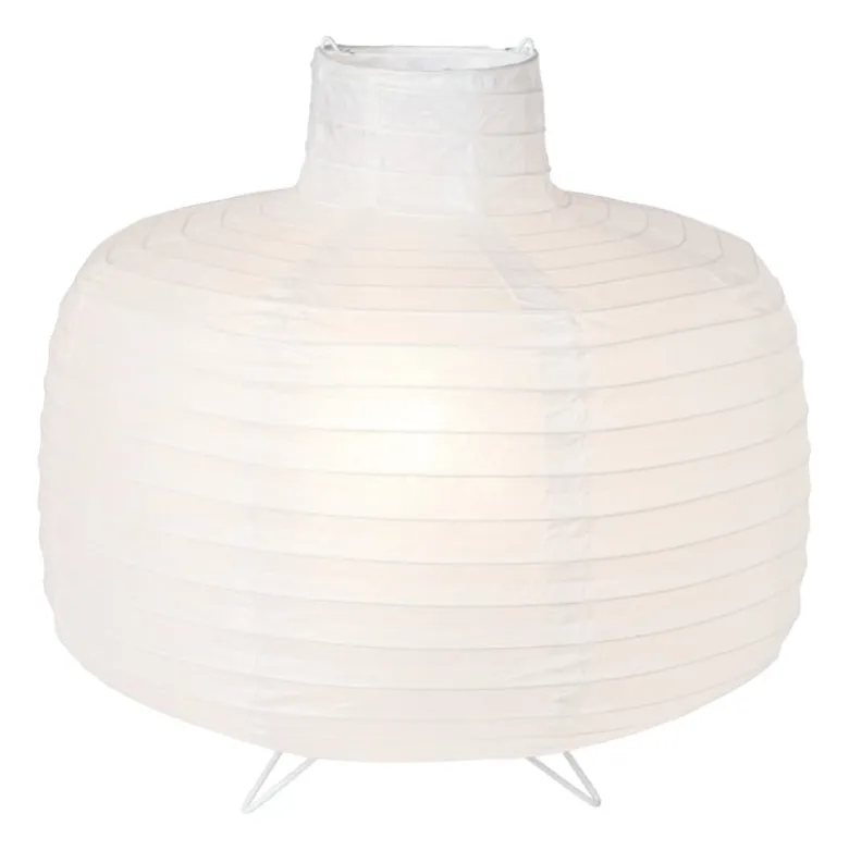 Rijstpapier lamp bol - wit - ø33x32.5 cm
